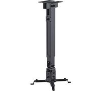 PureMounts PM-SPIDER-40W - plafond inclinable pour projecteur, espacement des trous jusqu'à 316 mm, distance au plafond 430 mm à 650 mm, capacité de charge 20 kg, couleur blanc