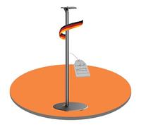 PureMounts Support de Haut-Parleur, pour Sonos Era 300, avec Gestion des câbles, capacité de Charge de 5 kg, Noir