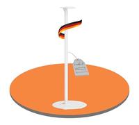 PureMounts Support de Haut-Parleur, pour Sonos Era 300, avec Gestion des câbles, capacité de Charge de 5 kg, Blanc