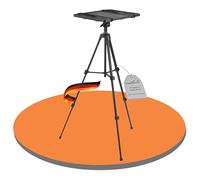 PureMounts® Support de projecteur, trépied de projecteur léger et Pliable, Chargeable jusqu'à 6 kg, Support de projecteur Mobile, Noir