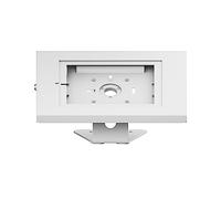 PureMounts® Support de Tablette avec boîtier en verrouillable pour iPad 5/6/7/8/9/ IPad Air 9.7"/ 10.5"/10.9"/ IPad Air 9.7"/10.5"/11" et Samsung Tab A 10.1 (2019)/ Onglet A7/S6 Lite 10.4", Blanc