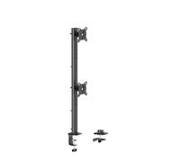 PureMounts Support Double écran superposé 17-32 Pouces, VESA 75/100