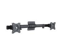 PureMounts Support Mural Double Écran Pour 2 Moniteurs 13-27" VESA 75/100