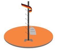 PureMounts Support pour aspirateur Compatible avec Dyson Gen5, V15, V12, V11, V10, V8, V7, V6 Series, Support au Sol, Support pour Accessoires, Noir