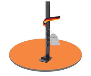 PureMounts, Support pour aspirateur Compatible avec Les modèles Dyson V6 Pro, V7, V8, Cyclone, V10 Total Clean, Torque Drive et V11, V12 Slim, V15 Detect Absolute, Gen5 Noir