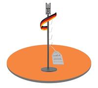 PureMounts Support pour aspirateur Universel Compatible avec Dyson, Philips, Samsung, Bosch, Miele, Anyson, Xiaomi, Support au Sol, Support pour Accessoires, Noir