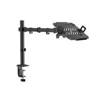 PureMounts Support pour Ordinateur Portable, Compatible VESA 75/100, orientable, inclinable et pivotant