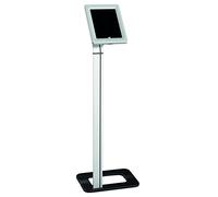 PureMounts PDS de 5520 Pied universel pour tablette entre 24,63 9,7 10,1 (25,65 cm). Dimensions intérieures, boîtier amovible, hauteur réglable 1,131 mm Noir/Argent