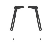 PureMounts Support Soundbar Universel VESA 600x400 Montage TV ou Mur
