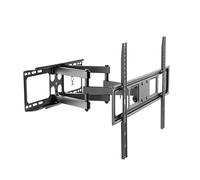 PureMounts Support TV Mural, Support Universel inclinable et pivotant pour téléviseurs 32-70 Pouces Plats et incurvés jusqu'à 40kg, Support TV Max. VESA 600x400 mm, Noir