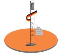 PureMounts Support Universel pour aspirateur, Compatible avec Les modèles Dyson V15, V12, V11, V10, V8, V7, Support au Sol, Support pour Accessoires, Noir