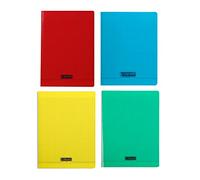 PURENAIL 10 Cahiers Calligraphe Polypro Ligne 8000 piqué Taille 210 * 297-96 pages seyes -Couleurs aléatoires