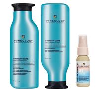 Pureology Strength Cure Shampoo, Conditioner and Color Fanatic Mini Routine for Coloured Hair