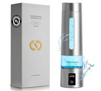 PUREPEBRIX H8000 Générateur de bouteille d'eau à hydrogène avancé - Jusqu'à 12 000 PPB | Pichet d'eau alcaline portable | 3 modes d'hydrogène | Catalyseur platine-iridium | Rechargeable | Écran OLED