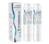 PUREPLUS EPTWFU01 Lot de 2 filtres à eau alcalins pour réfrigérateur, compatibles avec Frigidaire EWF02, GP006, Pure Source Ultra II, RWF5800A