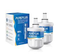 PUREPLUS Filtre à eau pour réfrigérateur Compatible Avec Samsung DA29-00003F, DA29-00003G, Aqua Pure Plus Hafin, DA29-00003B, DA29-00003A, DA97-06317A, RFC1100A, 2 pièces RWF1100A
