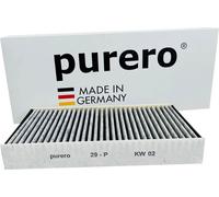 Purero Filtre à charbon actif Premium pour Miele DKF29 / 11292130 / DKF29-P
