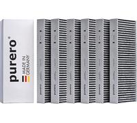PURERO Premium filtre à charbon actif Filtre de rechange pour hotte aspirante Bora BASIC (6 pcs)