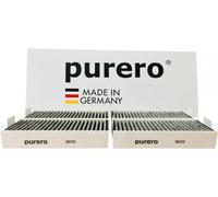 PURERO Premium Filtre de rechange à charbon actif pour Siemens CleanAir 17004796 HZ9VRCR0 (4pcs)