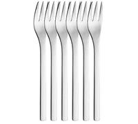 PURESIGNS One Extra Lot de 6 fourchettes Acier Inoxydable Mat Couleur Argent 3010614