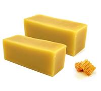 Purespa | Cire d’Abeille Premium | Fabrication de Produits naturels et écologiques | Bougies | Baumes lèvres… (Bloc 2x50Gr)…
