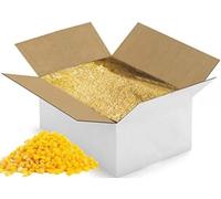 Purespa | Cire d'abeille en pastilles Jaune | 5 kg | Qualité Pure | Pour Bougies | Savons | Épilation | Cosmétiques | Cuir | Bois | Crèmes | Baume À Lèvres