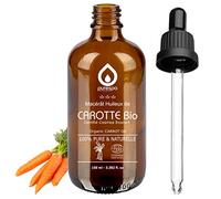 Purespa, Huile de CAROTTE BIO | macérât huileux 100% Pure et Naturelle | Certifié Cosmos ECOCERT, flacon Verre | (100 ml)