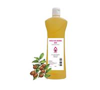Purespa, HUILE DE JOJOBA BIO, 1 Litre, 100% Pure et Naturelle, Pressée à froid, Extra Vierge Certifié Cosmos d’Ecocert, soin Visage, Corps, Cheveux, Barbe, Ongles, Jojoba Oil