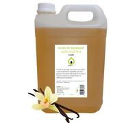Purespa Huile de Massage végétale parfumée - 100% Massage Naturelle exotique (Vanille, 5 Litres)
