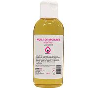 Purespa Huile de Massage végétale parfumée - 100% Massage Naturelle relaxante et exotique (Caramel, 100 ml)