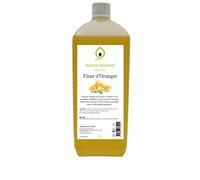 Purespa Huile de Massage végétale parfumée - 100% Massage Naturelle relaxante et exotique (Oranger, 1 Litre)