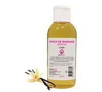 Purespa Huile de Massage végétale parfumée - 100% Massage Naturelle relaxante et exotique (Vanille, 100 ml) (Vanille, 100 ml)