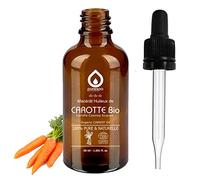 Purespa | MACÉRAT HUILEUX CAROTTE BIO | 100% Pure Naturelle | Certifié Cosmos ECOCERT | Corps | Pipette + Bouteille Verre | (50 ml)