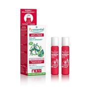 Puressentiel - Anti Pique - Duo Roller Apaisant aux 11 Huiles Essentielles - BIO - Aide à apaiser et calmer les peaux irritées par les piqûres - Actifs 100 pourcent Naturels - 2 x 5 ml