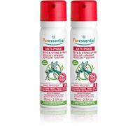 Puressentiel - Anti-pique - Spray Répulsif Apaisant anti-moustiques et tiques - Corps et visage - Zone infestée tempérée et tropicale - Formule naturelle - Efficacité 7H - 75 ml (Lot de 2)
