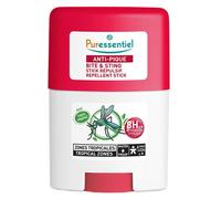 Puressentiel - Stick répulsif Waterproof Anti-moustiques - Zones tropicales - Corps et visage (joues/front) - Actif 100 pourcent d’origine naturelle - Efficacité 8h et - - 20 ml