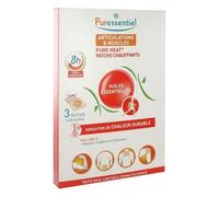 Puressentiel Articulations et Muscles Patch Chauffants Pure Heat 3 unités