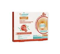 Puressentiel Patchs chauffants bas du dos aux 14 huiles essentielles – 2 patchs
