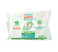 Puressentiel Lingettes désinfectantes mains & surfaces Aloe Véra 3 huiles essentielles x32