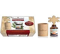 Puressentiel - Coffret Diffuseur par Capillarité + Mélange de Diffusion Cocooning 100% pure et naturel - 30 ml - Diffuseur en bois