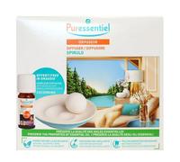 Puressentiel - Coffret Diffuseur SPIRULO Capillarité + Mini Diffuse Cocooning 10 ml OFFERT