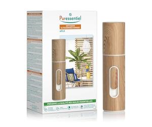 Puressentiel Diffuseur d'Huiles Essentielles Ultrasonique ALBA | Diffusion pure, sans eau. Format pratique et nomade. Autonomie de 6 heures. Arrêt automatique. Idée cadeau