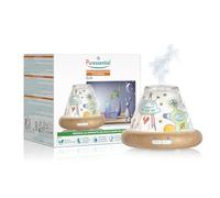 Puressentiel - Diffuseur humidificateur ultrasonique - ELIO - modes veilleuse et sommeil pour les enfants - décors personnalisables