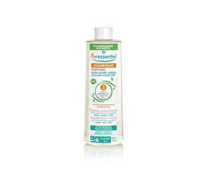 Puressentiel - Eco recharge savon liquide surgras aux 3 Huiles essentielles BIO - Antibactérien - Visage, mains et corps - Peaux sèches, sensibles et réactives - Nettoie & Protège - 500ml