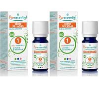 Puressentiel - Huile Essentielle Cèdre de l'atlas BIO - Contribue au drainage - 100% pure et naturelle - HEBDD - Cedrus atlantica - 5 ml (Lot de 2)