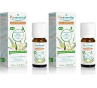 Puressentiel - Huile Essentielle Eucalyptus radié BIO - Contribue au confort respiratoire - 100% pure et naturelle - HEBDD - Eucalyptus radiata - 10 ml (Lot de 2)