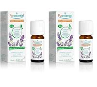 Puressentiel - Huile Essentielle Lavandin Super - Bio - 100% pure et naturelle - HEBBD - 10 ml (Lot de 2)