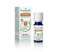 Puressentiel - Huile Essentielle Lemongrass - Bio - 100 pourcent pure et naturelle - HEBBD - 10 ml