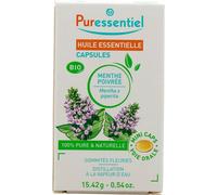 Puressentiel Huile Essentielle Menthe Poivrée 60 Capsules