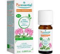 Parapharmacie en ligne > Bio & médecine naturelle > Produits de médecines naturelles > Huiles essentielles Puressentiel Huile Essentielle Rose de Damas (Rosa x damascena) Bio 2 ml